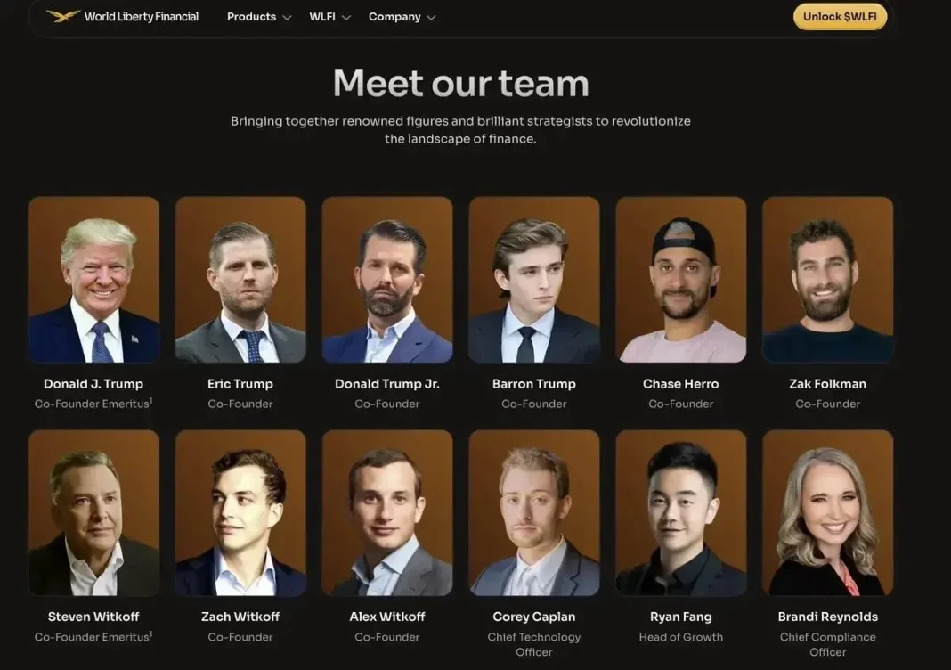 Speculations are that the Trump family is looking to distance itself from WLF